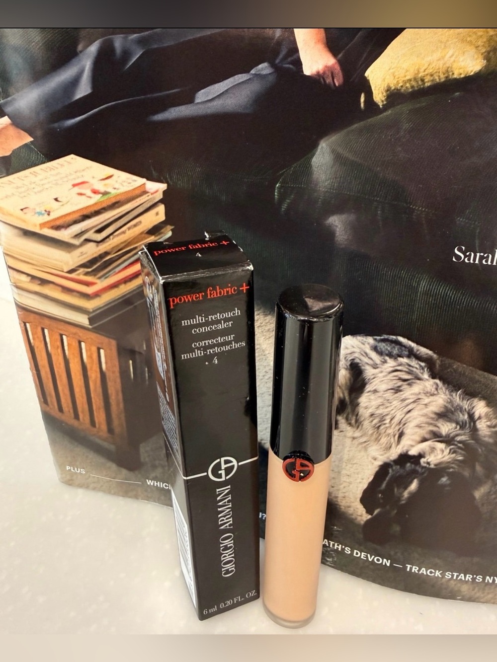 Giorgio Armani Power Fabric+ Multi-Retouch Concealer – Beige Nude